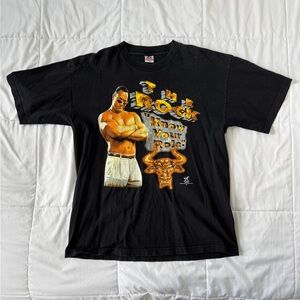 Vintage WWF 1998 The Rock “Know Your Role” Graphic Tee